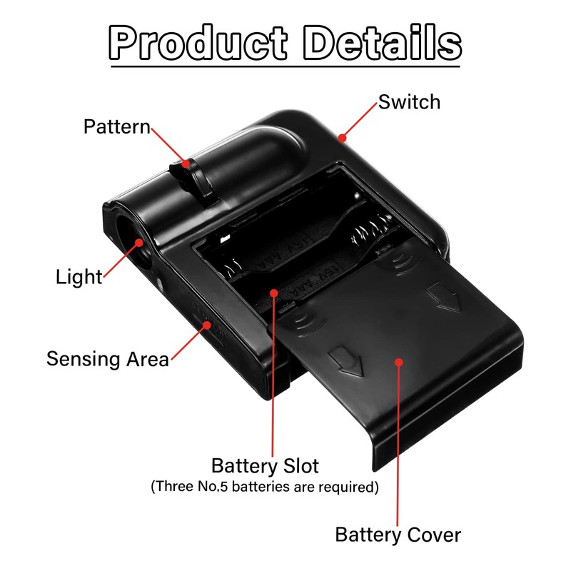 2PCS Cute Kitten Car Door Lights Projector, Universal Car Door