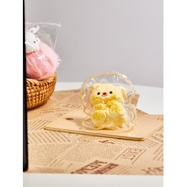 Tabasquishy Handmade Creamy Bear Taba Squishy – Perfect Stress Relief Toy