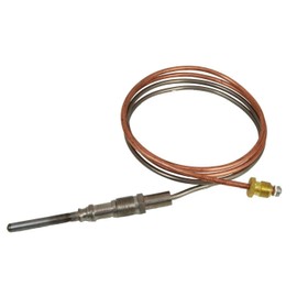Lukas Heavy duty Thermocouple (48 Inch) nickel plated for pizza ovens