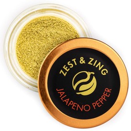 Jalapeno Pepper (Ground), 20g Spice Jar - Premium Chillis by ZEST & ZING. Fresher, Convenient, Stackable Spice Jars.