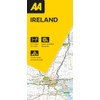 AA Road Map Ireland: 1:300000
