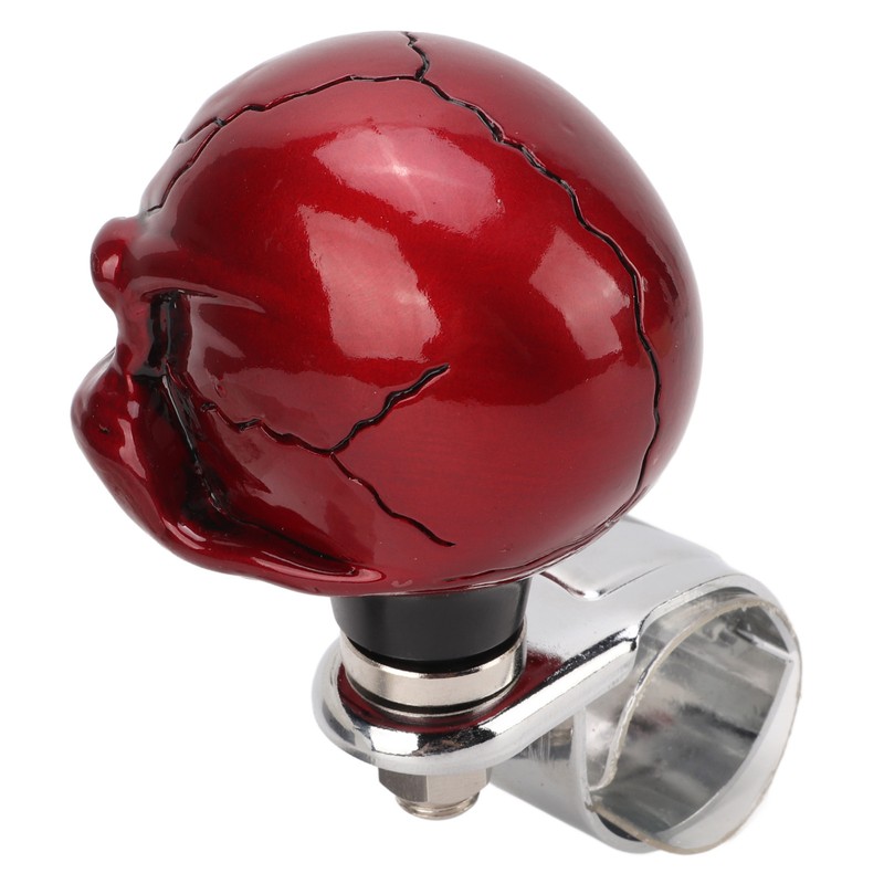 Steering Wheel Spinner Knob Skull Shape Universal Power Handle for