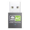 USB WiFi Adapter for Desktop PC 600Mbps Dual Band 2.4G