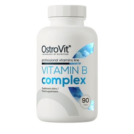OSTROVIT Vitamin B Complex Healthy Hair Skin Nails Increase Energy Improve Metabolism (90 Tablets)