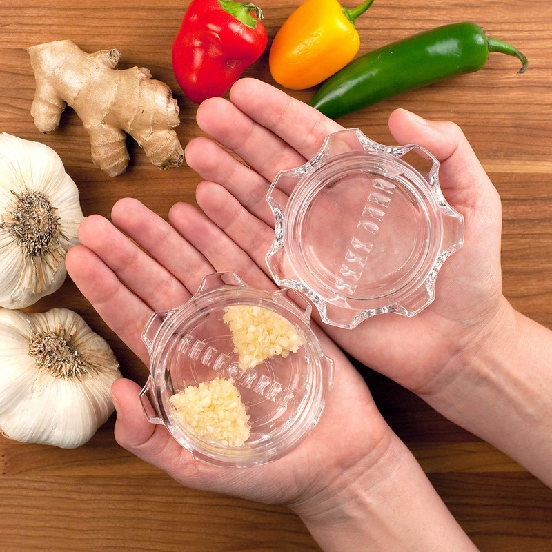 Garlic Twister 3rd Gen - For Garlic/Herb/Nuts, Garlic Press Kitchen