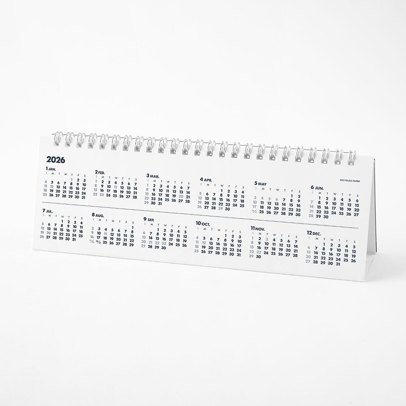 Innovator Slim 2026 Desktop Calendar 31400006