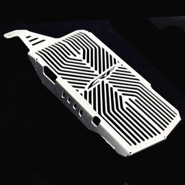 GYUKSIA Radiator Grille Guard Cover Shield Protective Compatible With HONDA CRF 300L CRF300L 2021 + (Silver)