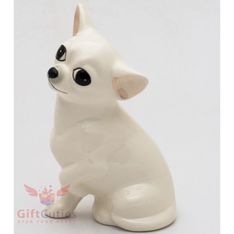 Porcelain Figurine of the Chihuahua dog