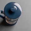 La Cafetière Monaco Stainless Steel Cafetière, Eight Cup, Blue, Gift