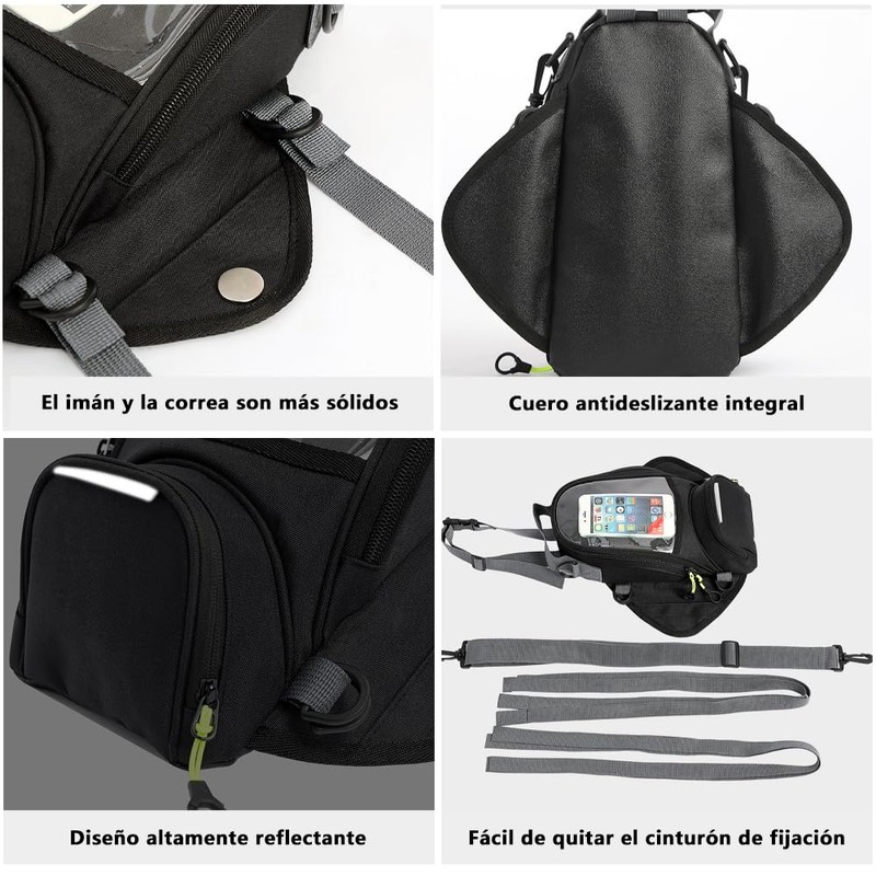 Bolsa Universal para Herramientas en el Tanque de Motocicleta, Bolso