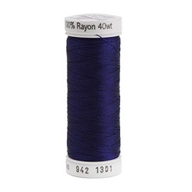 Sulky Of America 268d 40wt 2-Ply Rayon Thread, 250 yd, Deep Eggplant