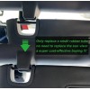 ROMASO 4Pcs Sun Visor Repair Kit for 2007-2017 JEEP WRANGLER