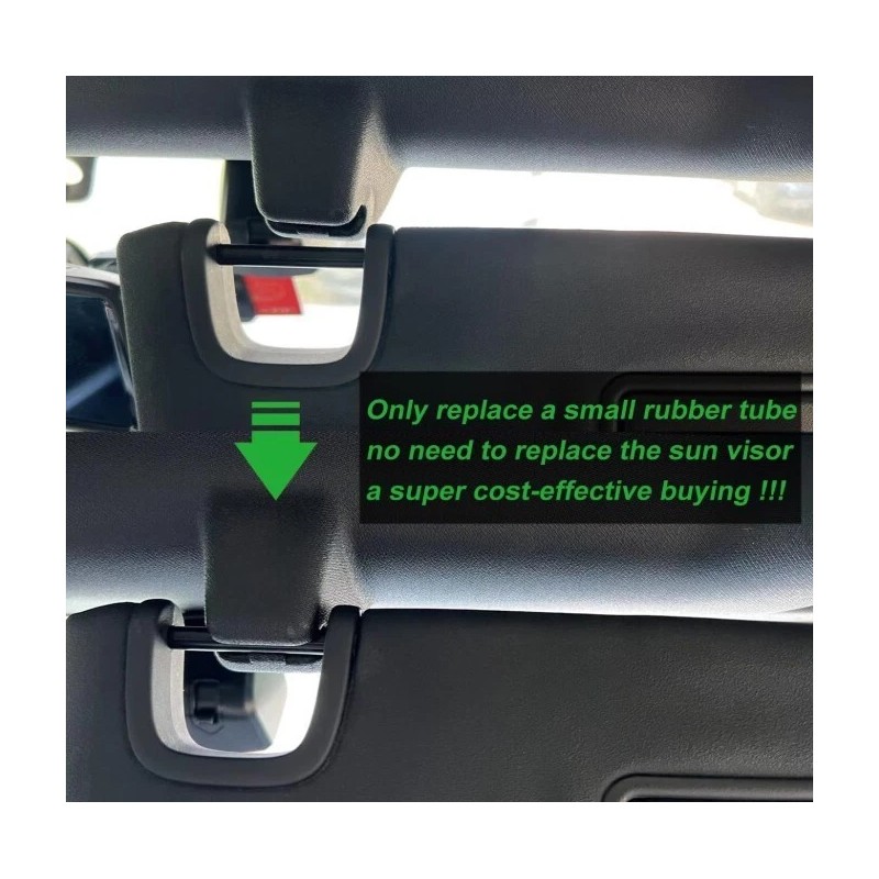 ROMASO 4Pcs Sun Visor Repair Kit for 2007-2017 JEEP WRANGLER