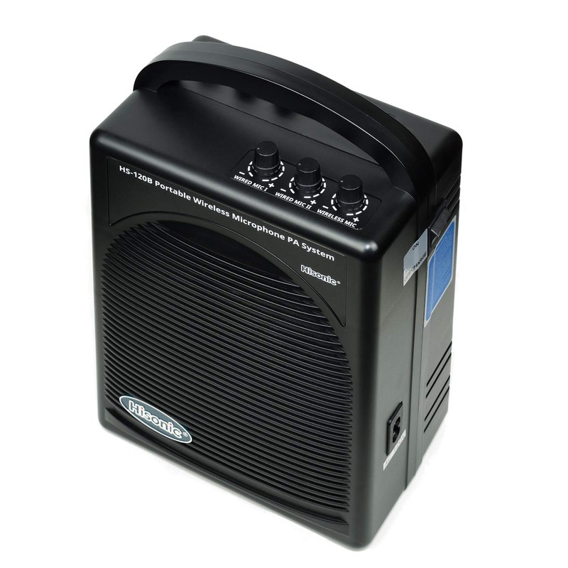 Hisonic HS120B Rechargeable & Portable PA (Public Address) System with