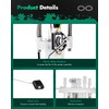 SCITOO Electric Fuel Pump Module Assembly with Sending Unit Compatible