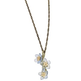 Michael Michaud Forget-Me-Not Pendant Necklace 9180