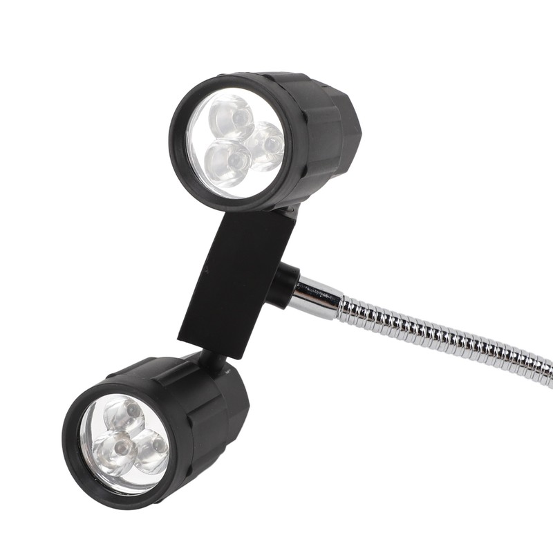 Clip On Light LED Double Headed 360 Degree Adjustable Rotatable