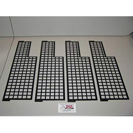 (4) Dixie Narco 501E, 522E & 600E SODA Vending Machine Double Column"CAN" SHIMS/Free Ship!