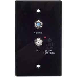 RV Omni Directional Amplified TV/AM/FM Antenna & Distribution Plate - Enhanced Entertainment & Signal Clarity