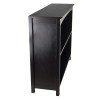 Espresso 37" Wide 3-Tier Terrace Storage Shelf Bookcases & Bookshelves
