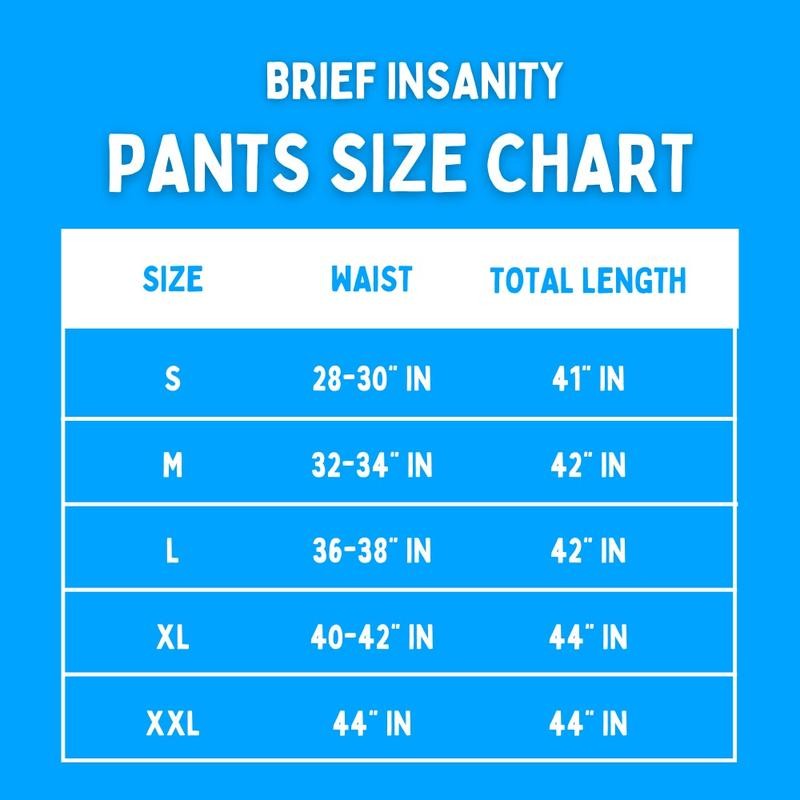 BRIEF INSANITY Just One More Chapter Lounge Pants - Size: