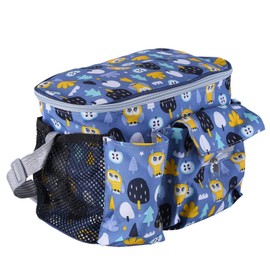 EUBUY Universal Stroller Organizer - Large Storage Bag with Cup Holders, Fits Most Strollers