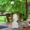 Mannequin Resin Flower Pot Face Flower Pot Garden Decoration