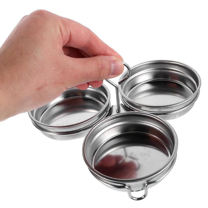Cabilock Steam Eggs Mold Poached Egg Holder Tray Egg Poacher