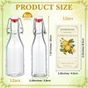 Havawish 12 Pcs Swing Top Glass Bottles for Limoncello Homemade