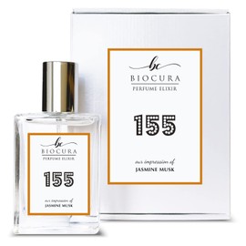 BIOCURA BC Perfume 155 Inspired by Tom F Jasmine Musk For Women Replica Fragrance Dupes Eau de Parfum Spray Bottle 1.7 Fl Oz/50ml-X1