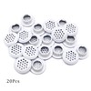 20Pcs Air Vents 19mm Circular Soffit Vent Stainless Steel Round