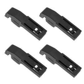 The Lord of the Tools 4 Pcs Front Wiper Blades Arm Adapter Clip for Bayonet Type Arm Install Wiper Blades Fitting Slim Bayonet Metal Wiper Arm Wiper Blades Adapters