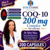 Foxxy Doc CoQ10 - Coenzima Q10 - 200 mg -