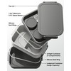 Adults Bento Box with Insulated Lunch Bag, 74oz Capacity 3