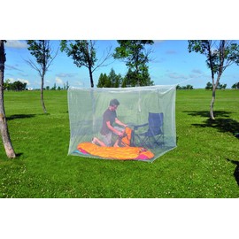 Coghlan's Single Wide Rectangular Mosquito Net, Green, Single Wide / 240-mesh