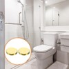 uxcell 2Pcs Toilet Seat Hinge Cover, 60mm Stainless Steel Toilet