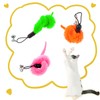Pack of 24 Cat Wall Toy Replacement Refill Cat Worm