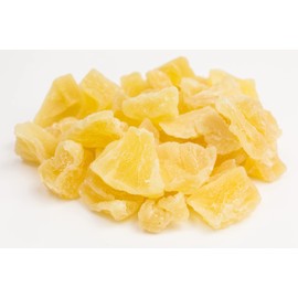Dried Pineapple Tidbits (Chunks) 24oz - Dried Pineapple Tidbits Best for Snacking & Baking Lightly Sugar Coated, Low Sodium, Dairy Free, Low Cholesterol, Low Fat & High Fiber Fruits