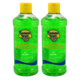 Banana Boat, Aloe Aftersun Gel, 16 Ounce - Pack of 2