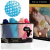 Bellanomi 4 Piece African Exfoliating Net Sponge Bundle, Ethically Sourced