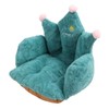 Office Chair Cushion Semi Enclosed Crown Shape Polyester Fiber Seat