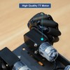 LewanSoul Mecanum Robot Chassis Car Kit with 360° Omnidirectional Wheel,