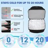 Insulated Cooler Backpack,Double Deck Leak Proof Cooler Bag,Insulated Backpack Cooler