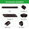 MOOITEK 5" 17Ft PVC Decorative Line Set Cover Kit for