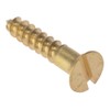 ForgeFix Wood Screws - Solid Brass | 3/4" x 4