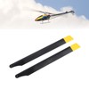 2PCS RC Helicopter Main Rotor Blade Efficient Power Conversion Low