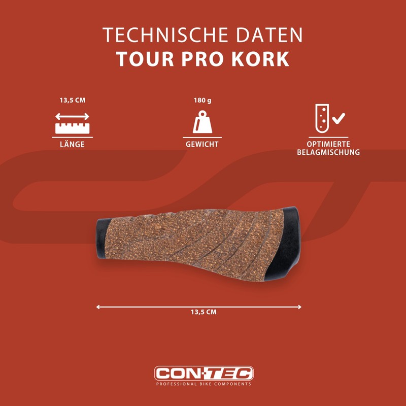 CONTEC Tour Pro Cork 135mm D2 Dual Component Gel Mix