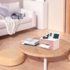 MultiFunctional Tissue Holder Dispenser, Tissue Box Cover with Storage,desktop storage
