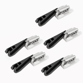 LST 5x Decorative Strip Rain Gutter Roof Rail Clips W210 S210 S202 T-Model