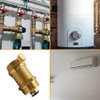 1Pcs Brass Automatic Bleed Valve, Air Vent Valve Brass Automatic